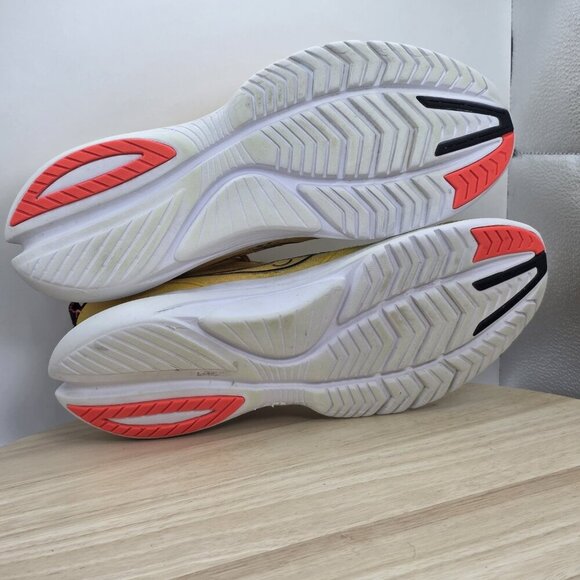 Size 10- Saucony Women's Kinvara 13 Running Shoe, VIZIGLD/VIZIRED, - Picture 9 of 10